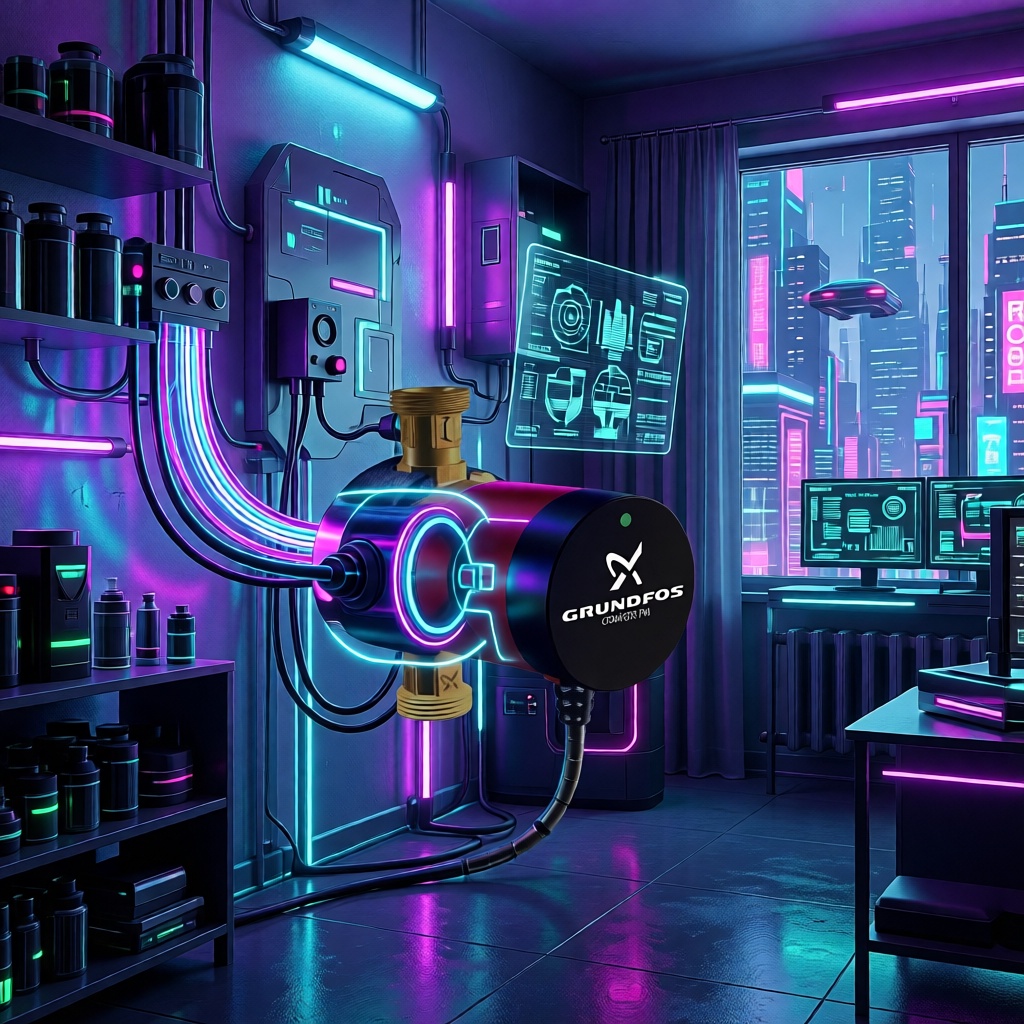 Использование насоса Grundfos COMFORT 15-14 BX PM
