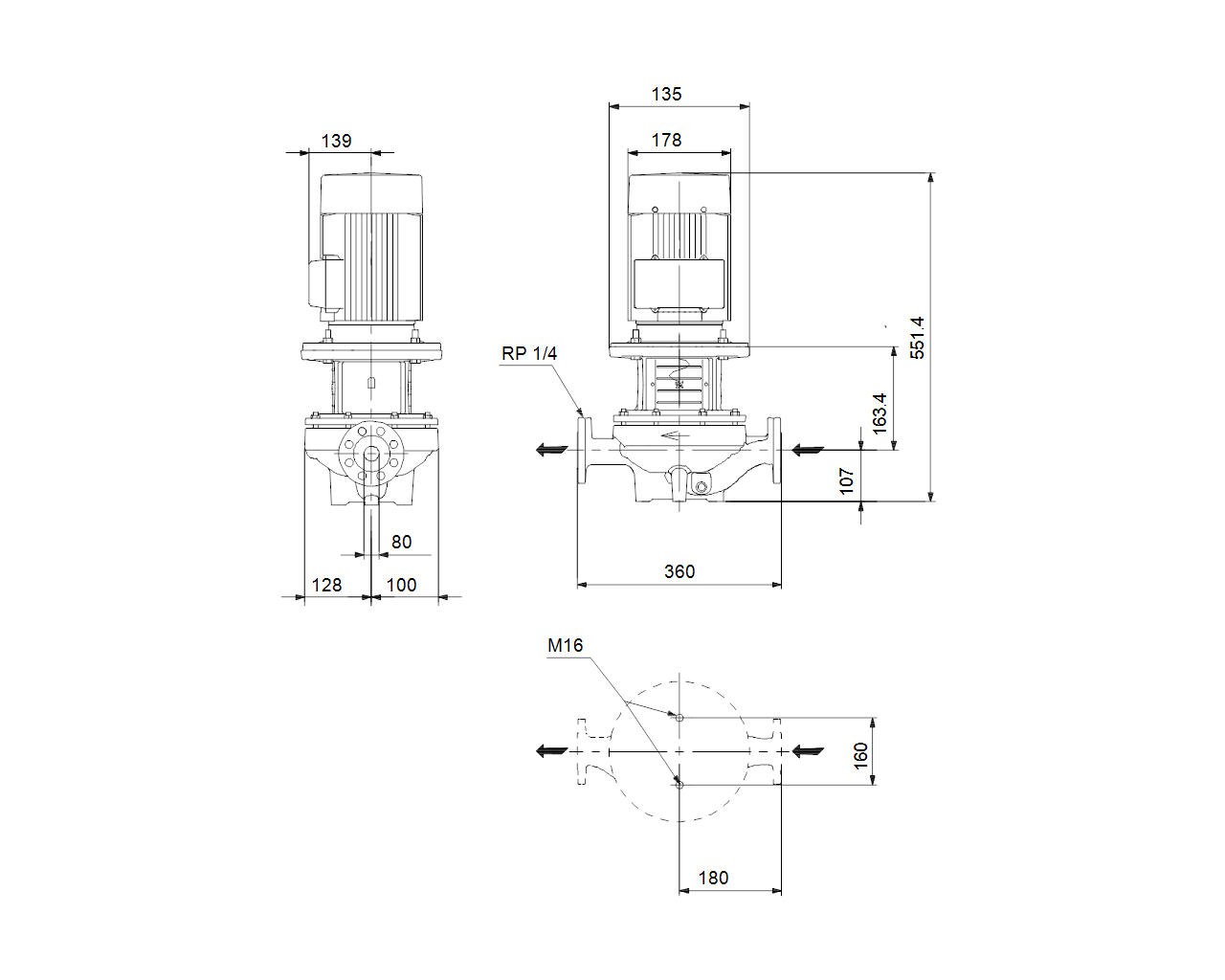 Габаритный чертёж
