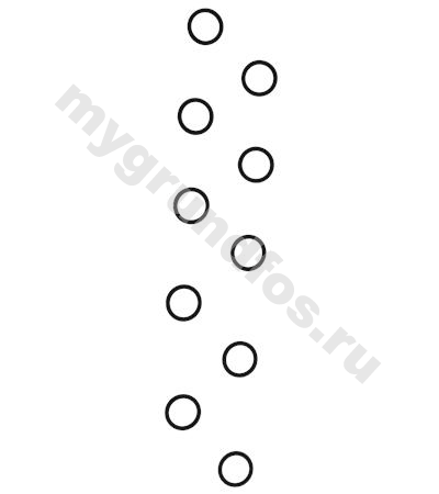 Bulk, o-ring FKM 15x2.5, 10 pcs