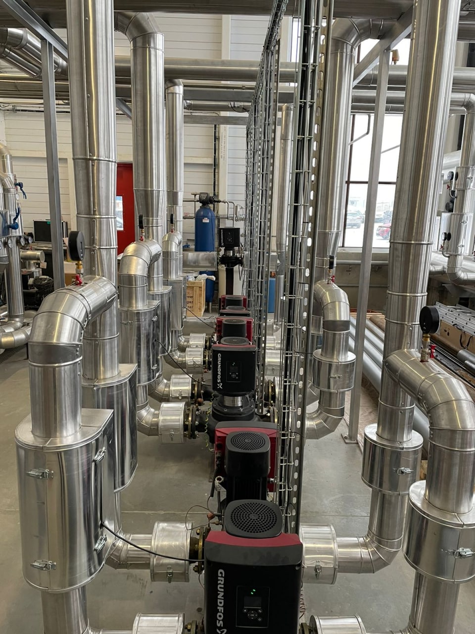 Grundfos TPE с частотными приводами поставили для предприятия пищевой промышленности